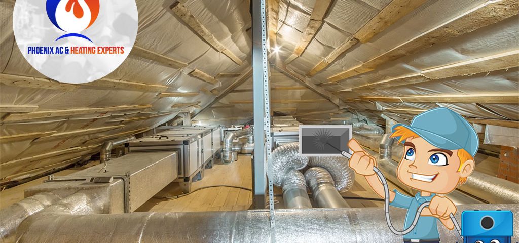 attic air duct cleaning and sealing